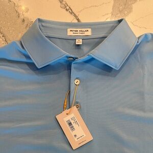 Peter Millar Light Blue Polo Shirt
